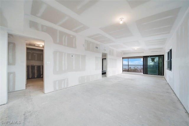 view of unfurnished living room