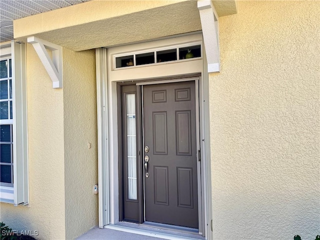 view of property entrance