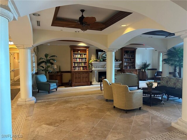 2825 Palm Beach Blvd Unit 118, Fort Myers, FL 33916 - common area featuring recessed lighting