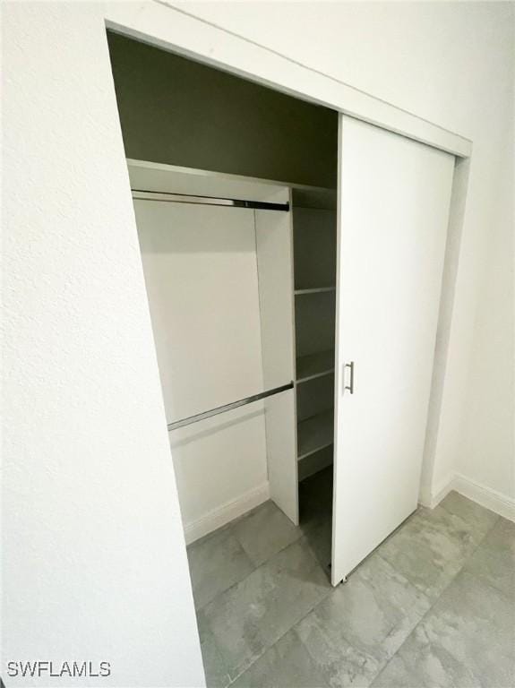 view of closet