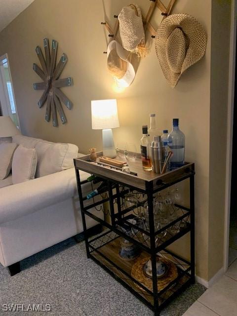170 Turtle Lake Ct Unit 304, Naples, FL 34105 - view of tiled living room