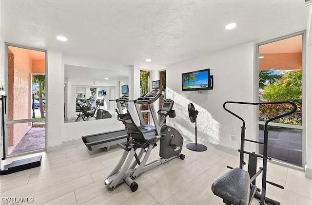 170 Turtle Lake Ct Unit 304, Naples, FL 34105 - interior space featuring a wealth of natural light and recessed lighting