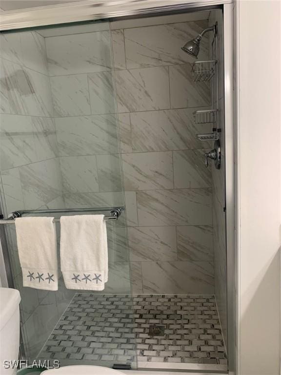 170 Turtle Lake Ct Unit 304, Naples, FL 34105 - full bathroom with toilet and a shower stall