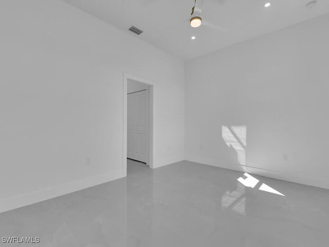 view of empty room