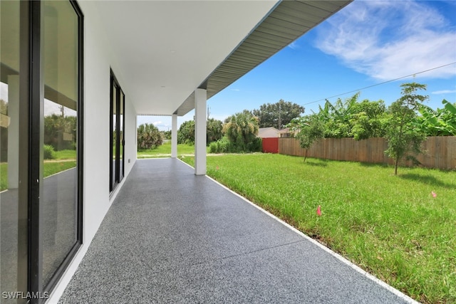 view of patio