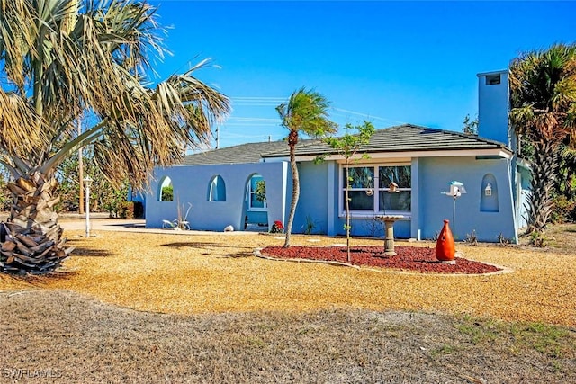 view of ranch-style home