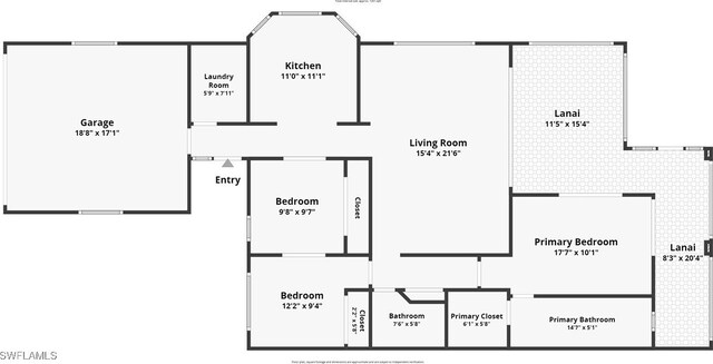 304 Mcgregor Park Cir Unit 304, Fort Myers, FL 33908 - view of floor plan / room layout