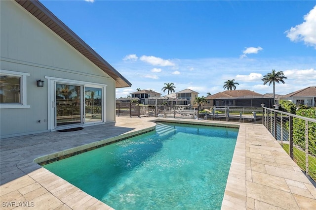 272 N Barfield Dr, Marco Island, FL 34145 - view of swimming pool with a patio area and a fenced backyard