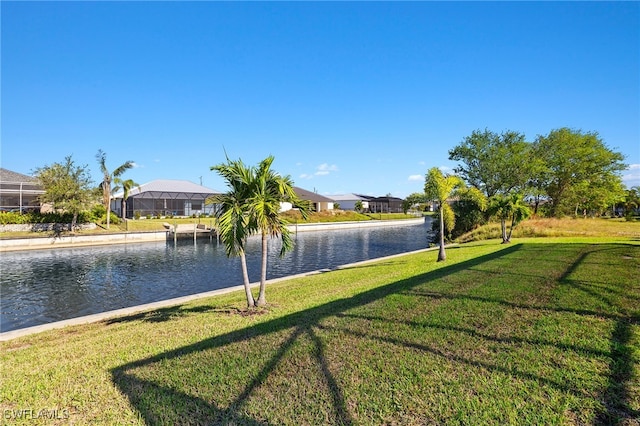 property view of water