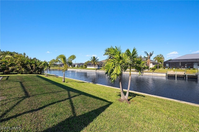 property view of water