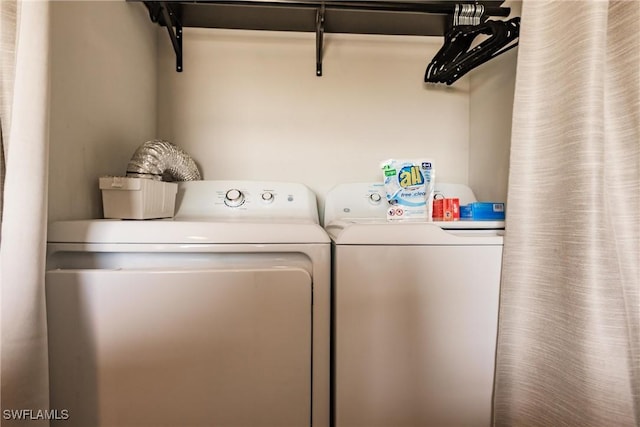 view of laundry room