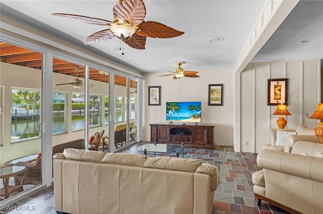 view of living room