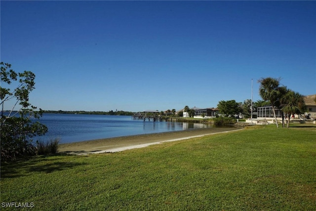 property view of water