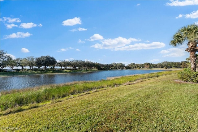 property view of water