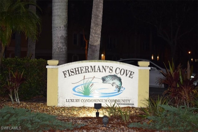 10041 Lake Cove Dr Unit 202, Fort Myers, FL 33908 - view of community sign
