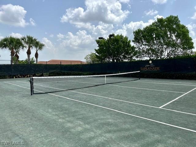 view of sport court