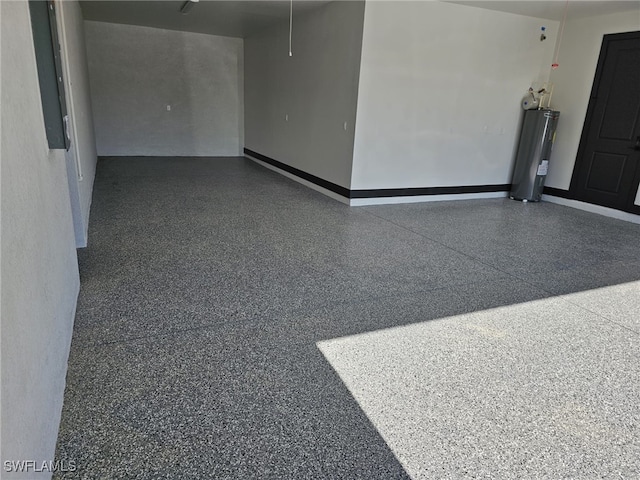 2123 SW 52nd Ter, Cape Coral, FL 33914 - garage featuring electric water heater