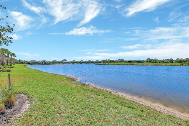 property view of water