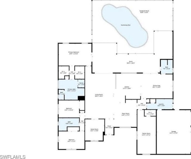 3644 Putter Point Ln, Fort Myers, FL 33919 - room layout