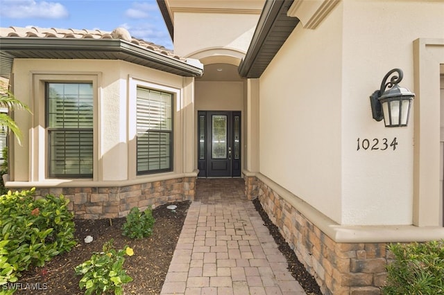 view of property entrance