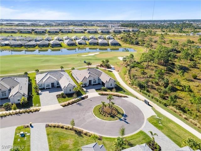 15844 Cranes Marsh Ct, Punta Gorda, FL 33982 - aerial view of residential area featuring a nearby body of water and a golf course