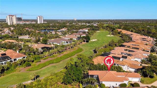 24221 Addison Place Ct, Bonita Springs, FL 34134 - aerial view of residential area featuring a local golf course