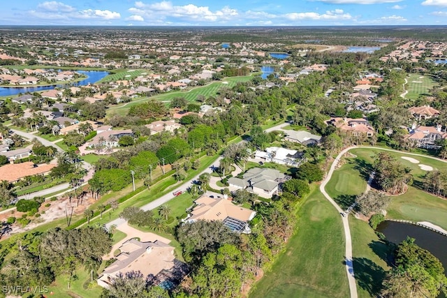 4556 Pond Apple Dr N, Naples, FL 34119 - aerial view of property's location featuring a nearby body of water and nearby suburban area