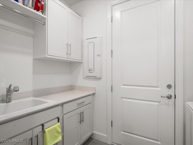 1894 Mesa Ln, Naples, FL 34120 - washroom featuring a sink