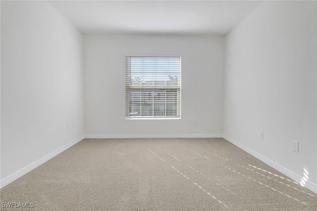 unfurnished room with carpet