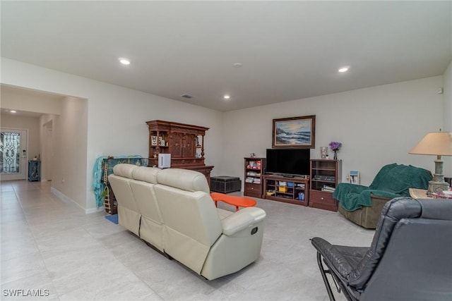 view of living room