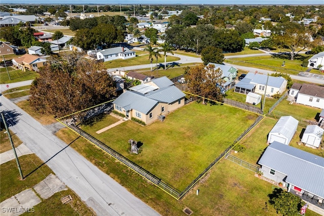 aerial view