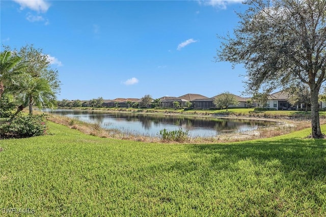 property view of water