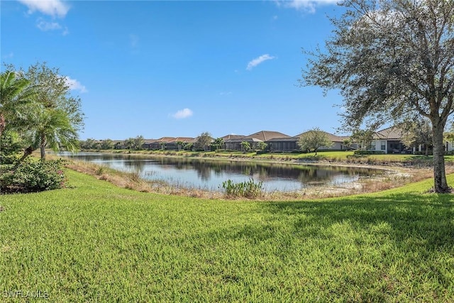 8464 Palacio Ter W, Naples, FL 34114 - water view with nearby suburban area