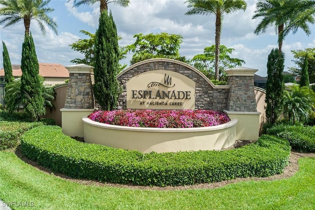 8464 Palacio Ter W, Naples, FL 34114 - view of community / neighborhood sign