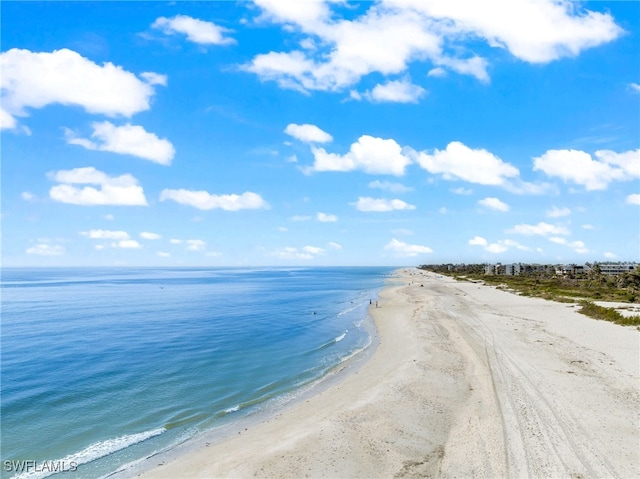 water view with a beach view