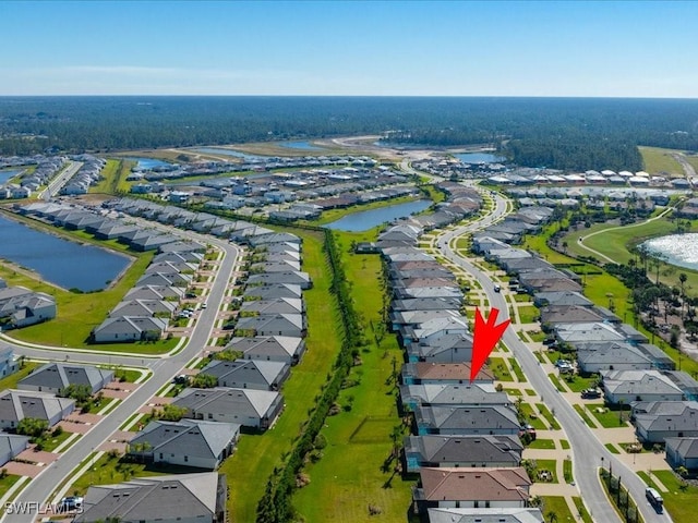1778 Terreno Blvd, Naples, FL 34120 - aerial view of residential area featuring a nearby body of water