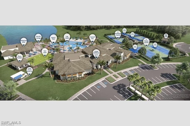 1778 Terreno Blvd, Naples, FL 34120 - aerial view of a nearby body of water