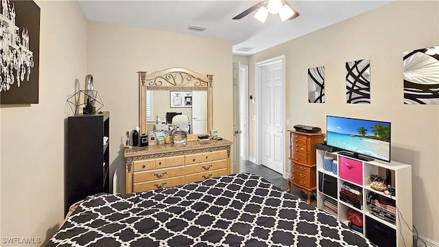 3240 Banyon Hollow Loop, North Fort Myers, FL 33903 - bedroom with a ceiling fan