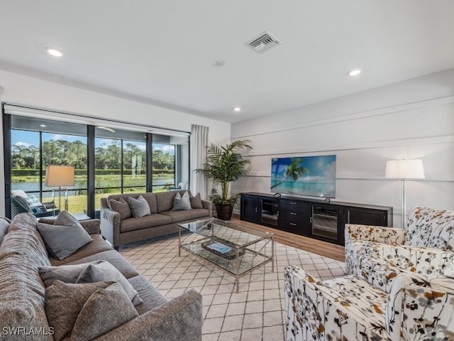 view of living room