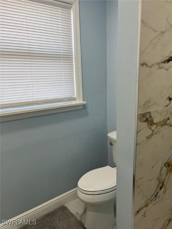 bathroom with toilet