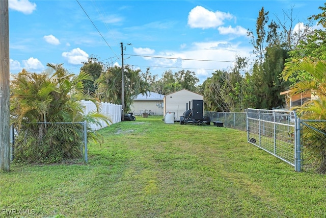 view of yard