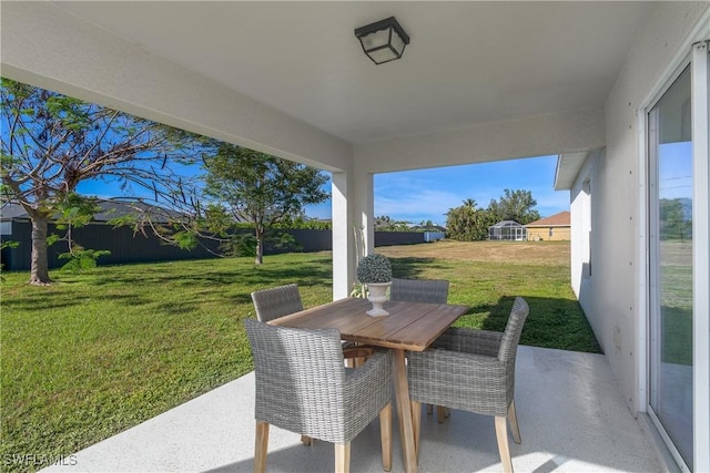 view of patio / terrace