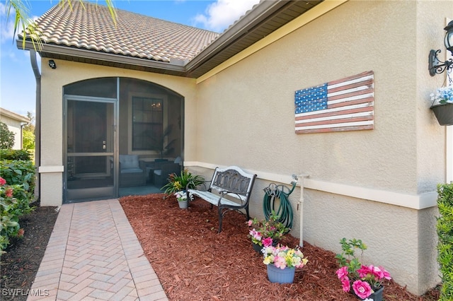 view of property entrance