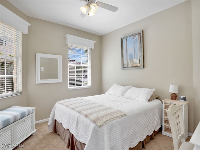 25051 Ballycastle Ct Unit 102, Bonita Springs, FL 34134 - bedroom with carpet floors and a ceiling fan