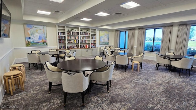 view of dining room