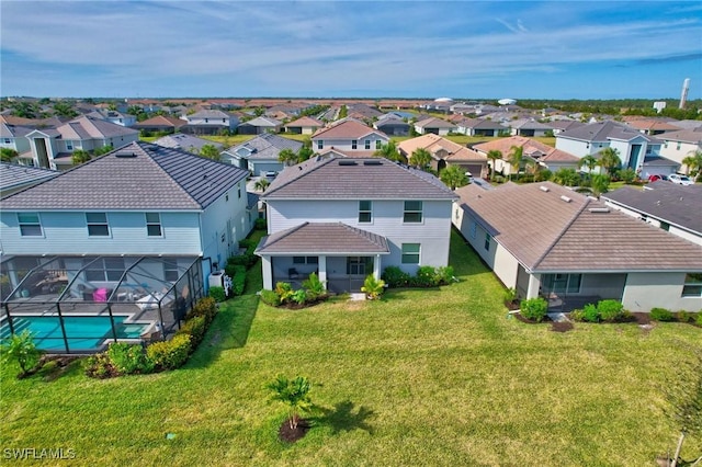 2122 Hamlin St, Naples, FL 34120 - aerial perspective of suburban area
