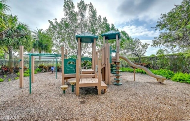 view of community playground