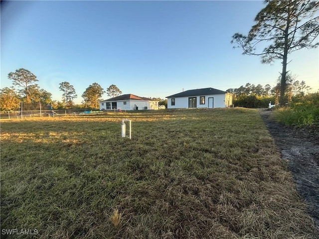 1115 Cumming St E, Lehigh Acres, FL 33974 - view of yard