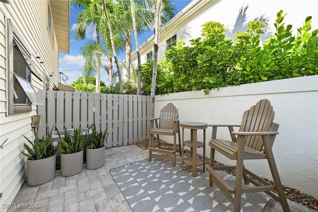 view of patio