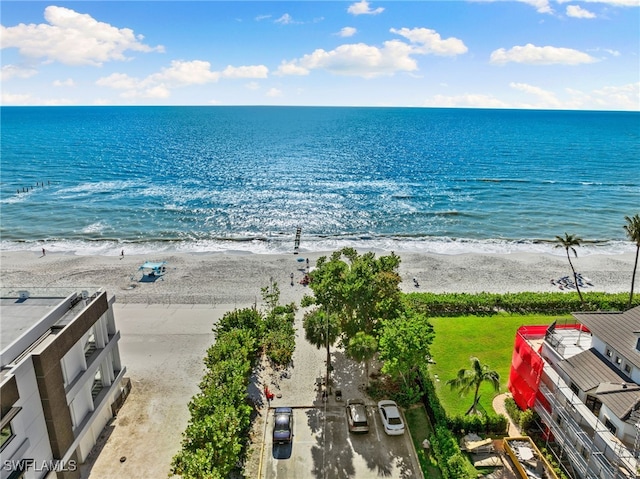 water view with a beach view